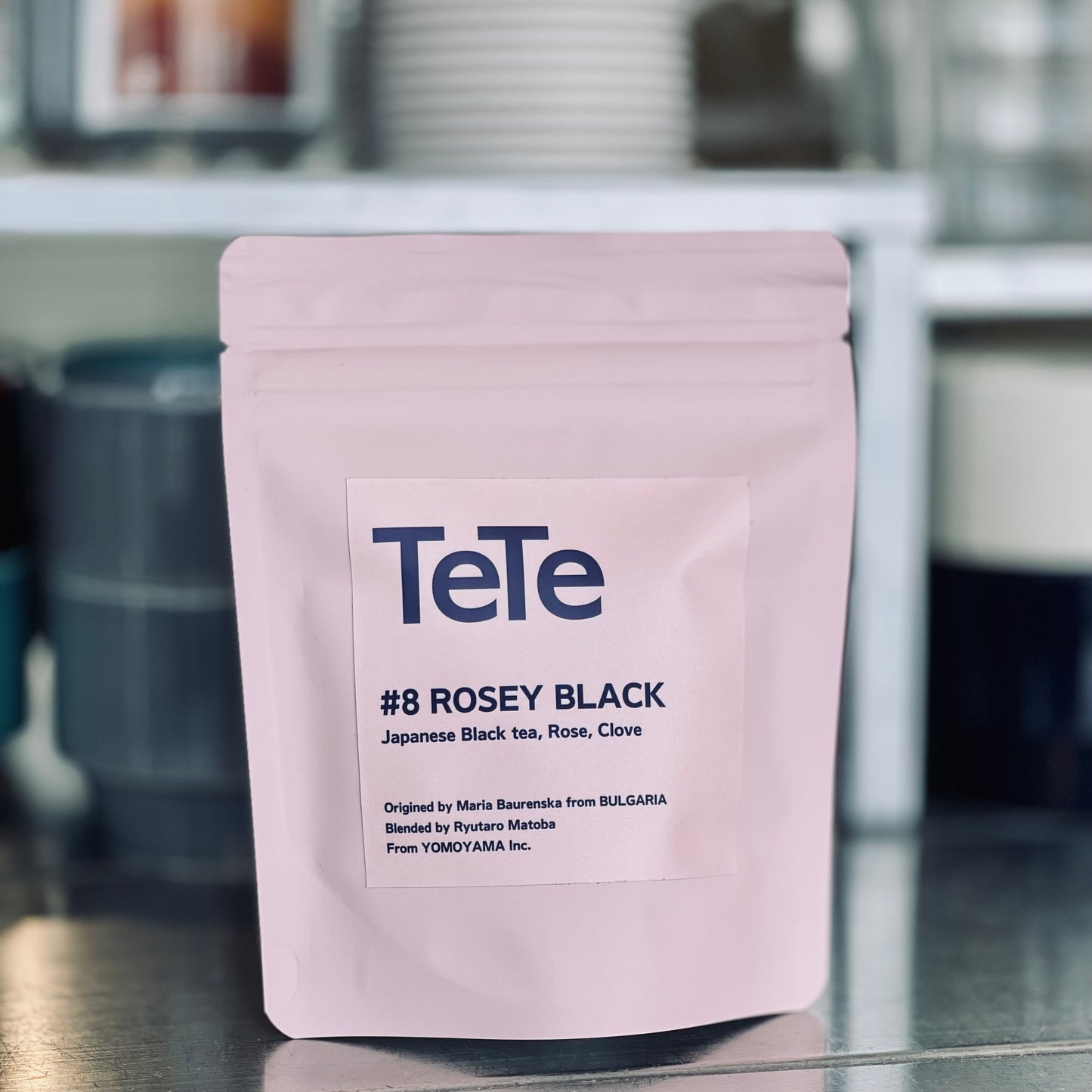 【新商品】TeTe #8 ROSY BLACK