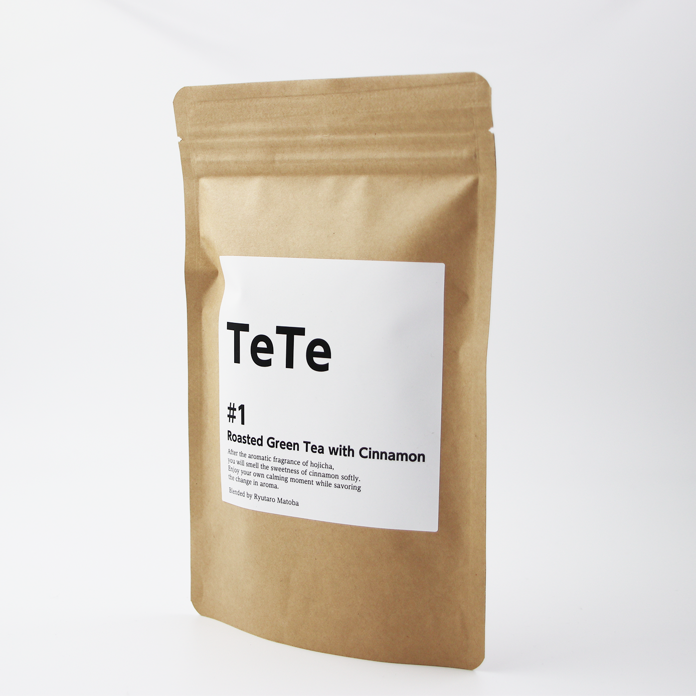 TeTe #1 Roasted green tea with Cinnamon（ほうじ茶×シナモン）